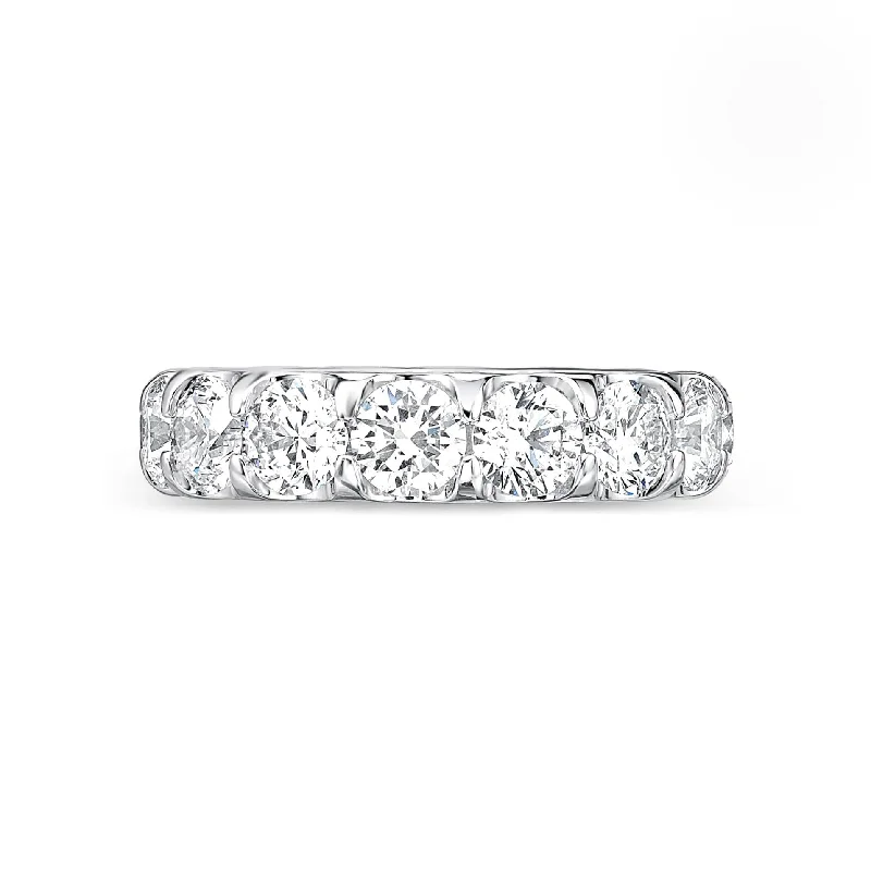 Platinum Odessa Eternity Diamond Band